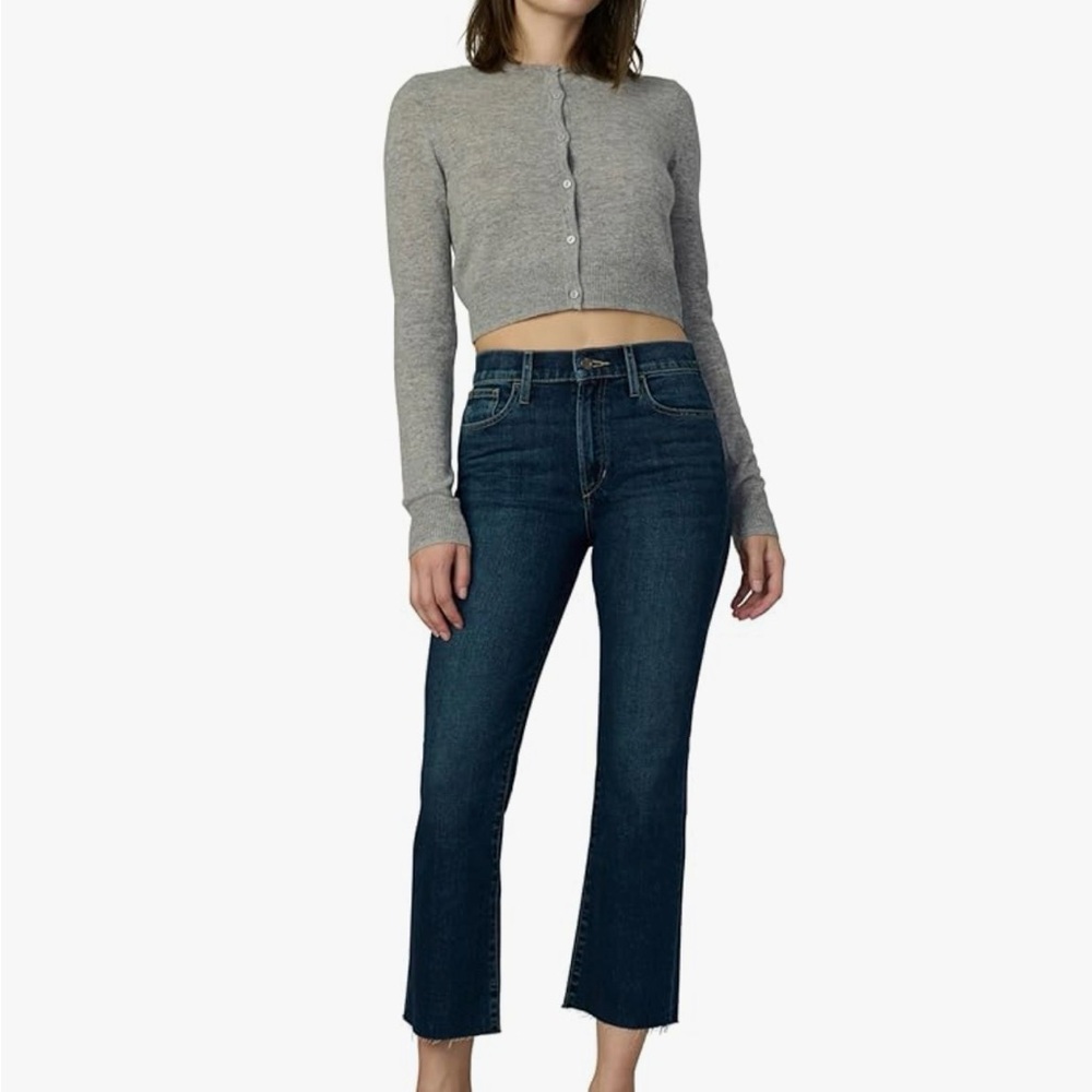 Joe's High Rise Slim Fit Cropped Bootcut Jean